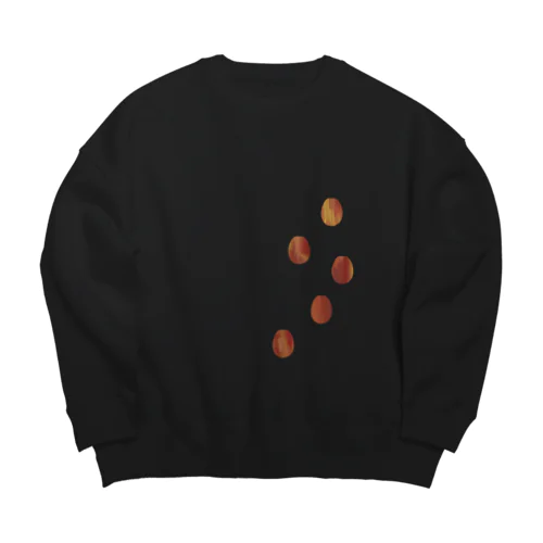 4／m. Big Crew Neck Sweatshirt