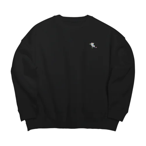 uniquesober Big Crew Neck Sweatshirt