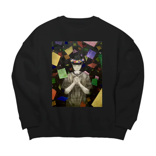 みんながいるから Big Crew Neck Sweatshirt