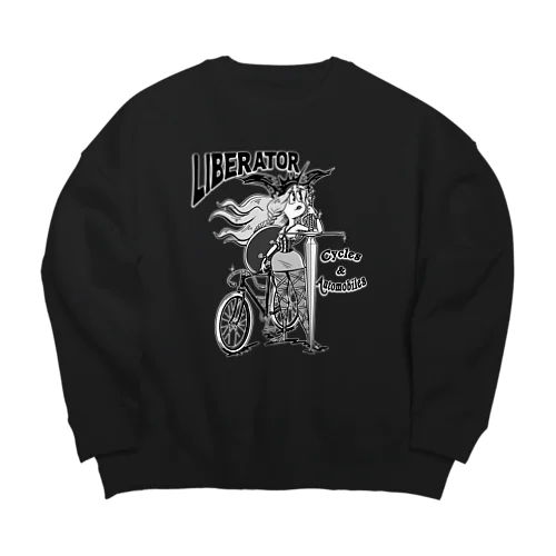 “LIBERATOR” Big Crew Neck Sweatshirt