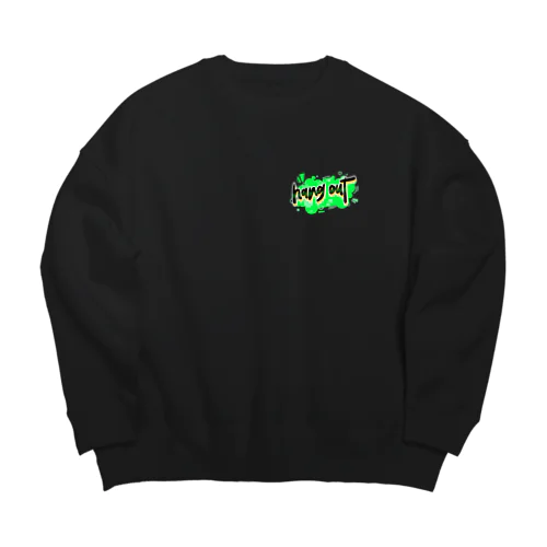 hang out Big Crew Neck Sweatshirt