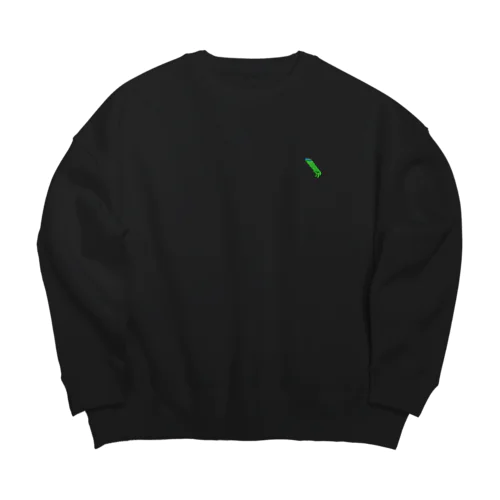 ししおどしくん Big Crew Neck Sweatshirt