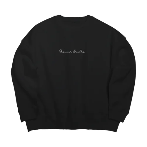 【Fleurir Erable】 Big Crew Neck Sweatshirt