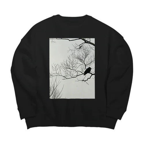 202012300958002　寒烏 Big Crew Neck Sweatshirt