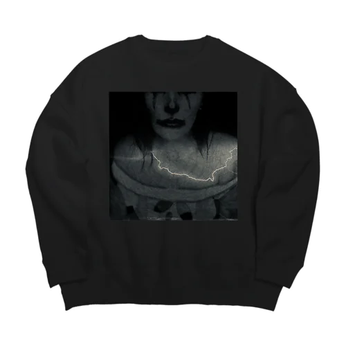 GIRL Big Crew Neck Sweatshirt