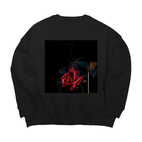 ROSE Big Crew Neck Sweatshirt