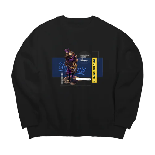 複雑で変動して不確実で曖昧 Big Crew Neck Sweatshirt