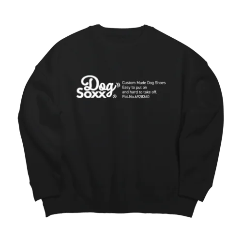 DogSoxx PEACE Big Crew Neck Sweatshirt