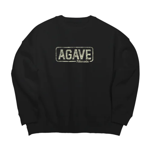 AGAVE Titanota  Big Crew Neck Sweatshirt