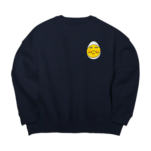 たまごグッズ Big Crew Neck Sweatshirt