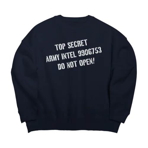 トップシークレット Big Crew Neck Sweatshirt