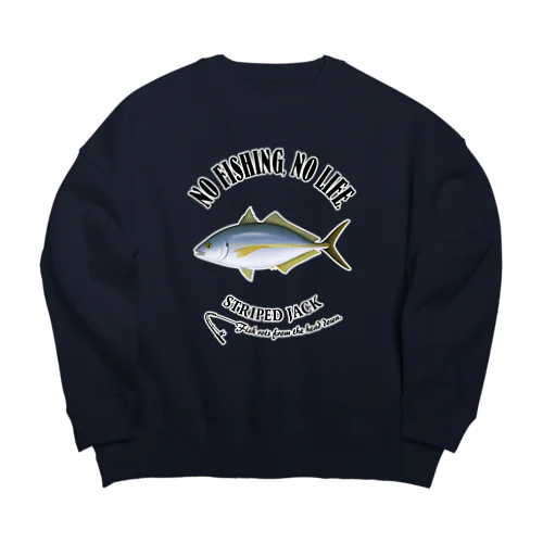 SHIMAAJI_EB_2CW Big Crew Neck Sweatshirt