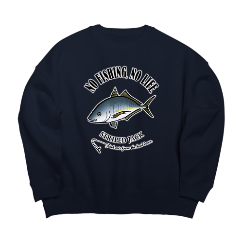 SHIMAAJI_EB_1CW Big Crew Neck Sweatshirt