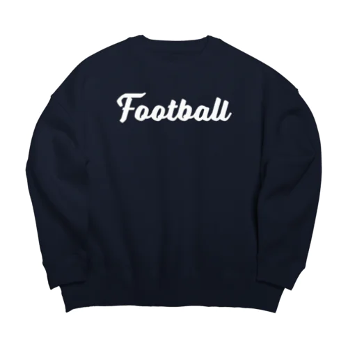 定番FOOTBALL Big Crew Neck Sweatshirt