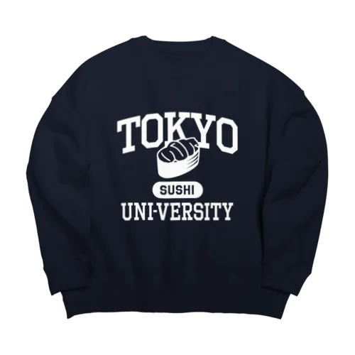 トーキョー・スシ・ウニバーシティ Tokyo Sushi Uni-versity ビッグシルエットスウェット