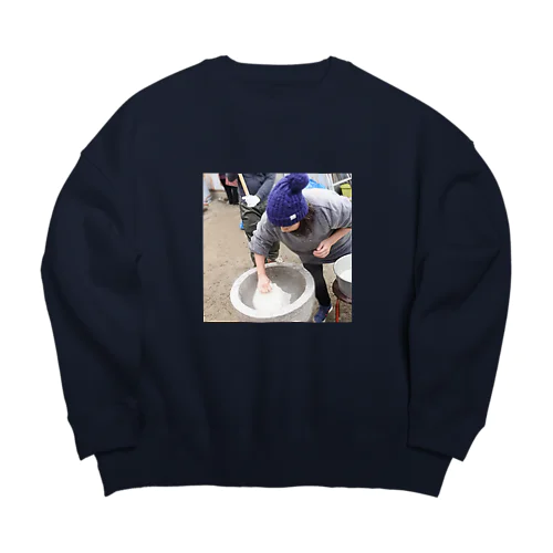 ＭＯＣＨＩＴＳＵＫＩ Big Crew Neck Sweatshirt