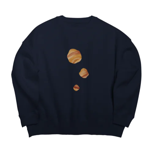 2／m. Big Crew Neck Sweatshirt