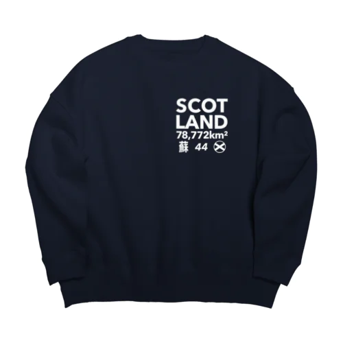 スコットランド Big Crew Neck Sweatshirt