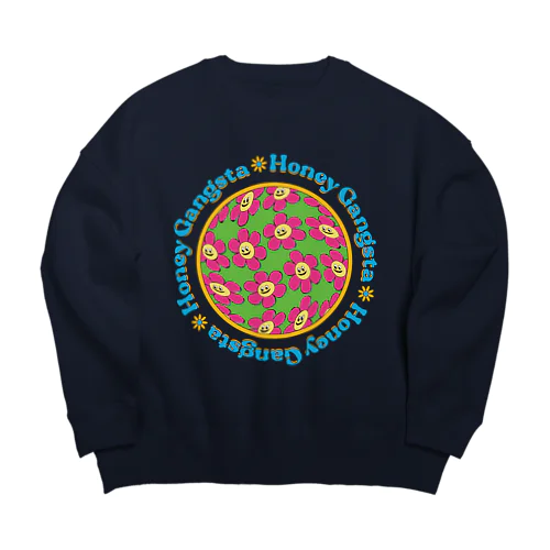 Honey Gangsta Big Crew Neck Sweatshirt