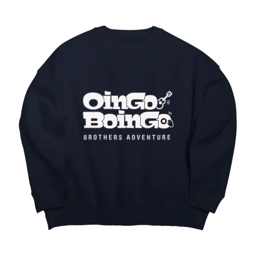 オインゴボインゴ®️(白ロゴ ver.2) Big Crew Neck Sweatshirt