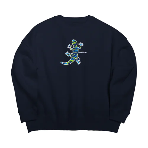 イモリくん Big Crew Neck Sweatshirt