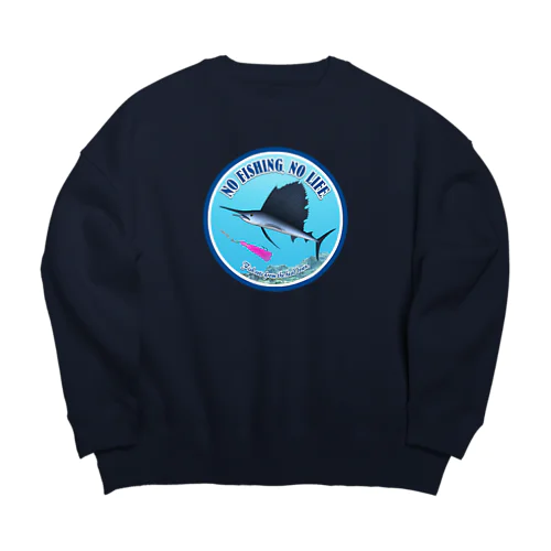 BASHOUKAJIKI_2R Big Crew Neck Sweatshirt