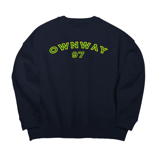 OWNWAY Big Crew Neck Sweatshirt