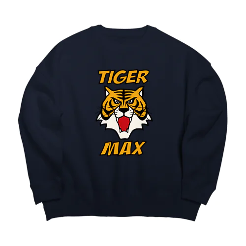 タイガーマックス(縦version) Big Crew Neck Sweatshirt