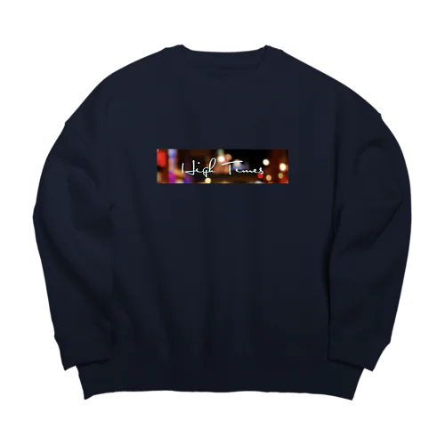 High Times (420) Ⅱ マリファナ Big Crew Neck Sweatshirt