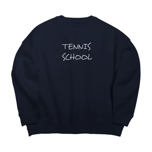 TENNIS SCHOOLシリーズ Big Crew Neck Sweatshirt