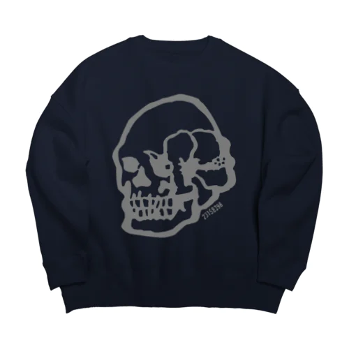 Skull vase "GR" Big Crew Neck Sweatshirt