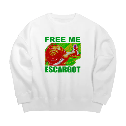 セクシーエスカルゴ Big Crew Neck Sweatshirt