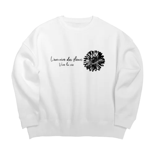 【Vive la vie】Gerbera ビッグシルエットスウェット