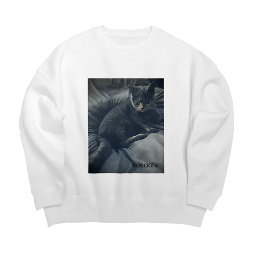 CONCRE-1 Big Crew Neck Sweatshirt