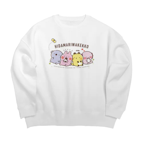 あたたかい毎日（フルカラー） Big Crew Neck Sweatshirt