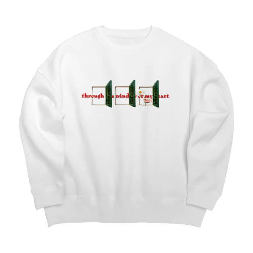 μargaret Big Crew Neck Sweatshirt