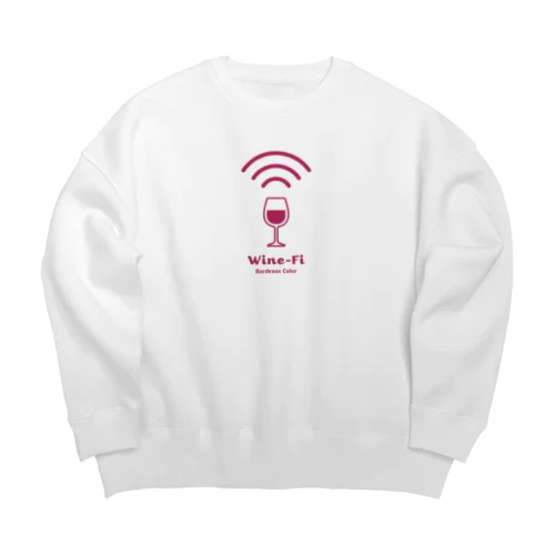 フリー Wine-Fi Big Crew Neck Sweatshirt