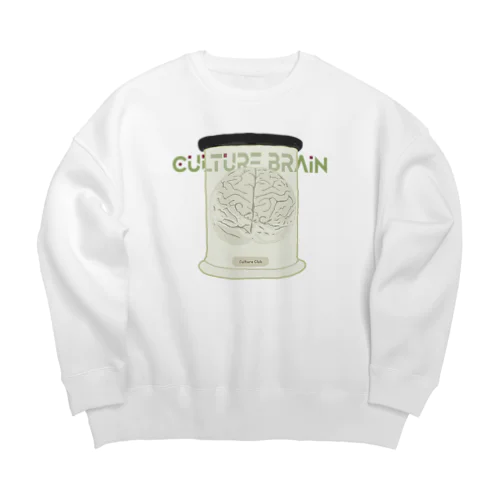 [ Culture Club ] CULTURE BRAIN OS SWEATSHIRT① Big Crew Neck Sweatshirt