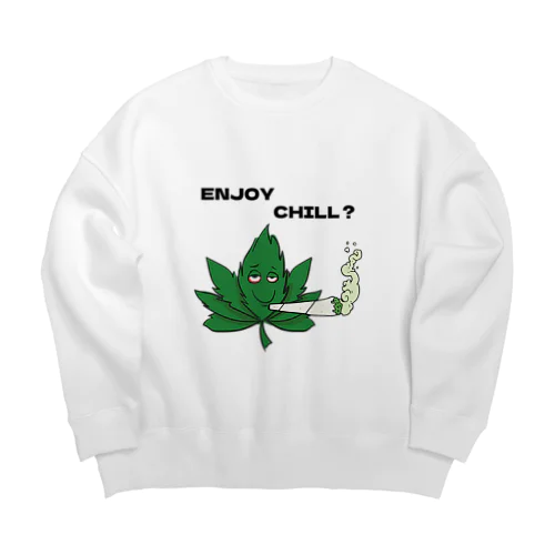 チルチルスモーカー Big Crew Neck Sweatshirt