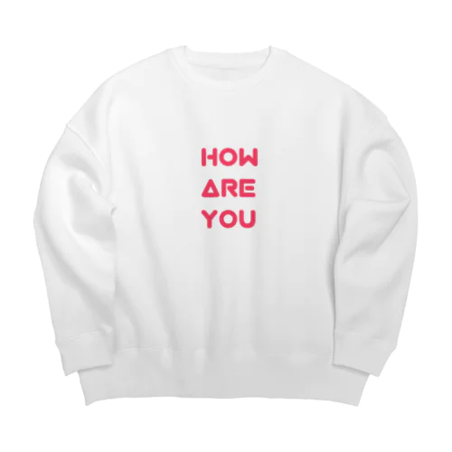 ℍ𝕠𝕨𝕒𝕣𝕖𝕪𝕠𝕦 Big Crew Neck Sweatshirt