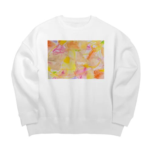 ほんわか。 Big Crew Neck Sweatshirt