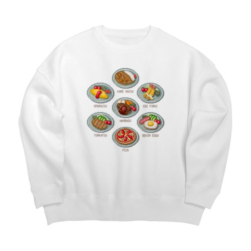 YOUSHOKU_2 Big Crew Neck Sweatshirt