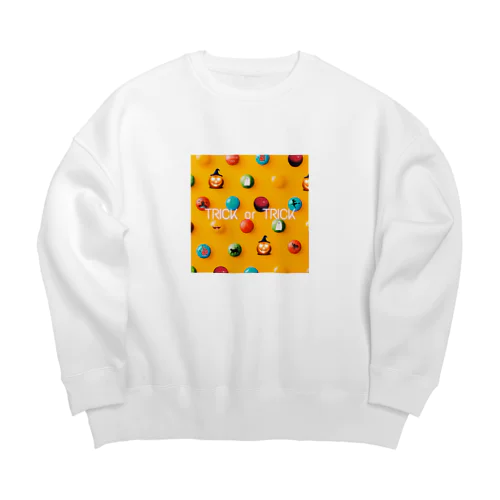 【TRICK or TRICK】 Big Crew Neck Sweatshirt