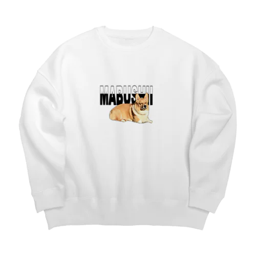 MABUSHIIコーギー Big Crew Neck Sweatshirt