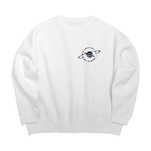 ろごすうぇっと Big Crew Neck Sweatshirt