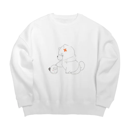 しゅえっと Big Crew Neck Sweatshirt