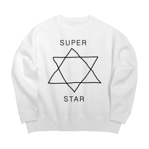 SUPERSTAR Big Crew Neck Sweatshirt