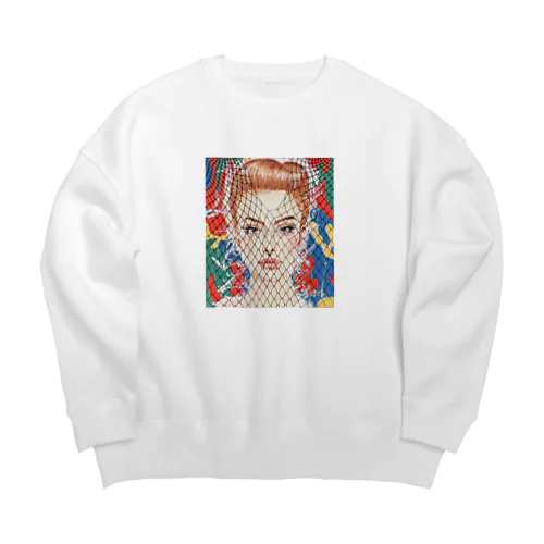 ああ Big Crew Neck Sweatshirt