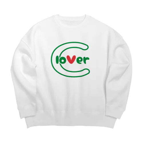 Cloverロゴシリーズ Big Crew Neck Sweatshirt