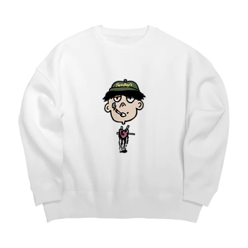 Two Boy’s official グッズ Big Crew Neck Sweatshirt